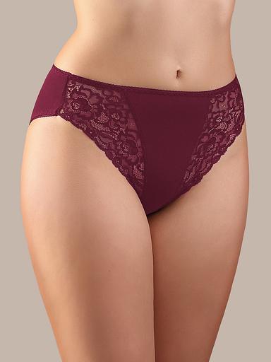 Женские трусы Senso «Миди» 1с359 марсала ОПТ фото 1