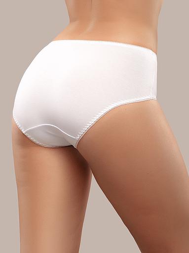 Женские трусы Senso «Миди» 19с371 белый ОПТ фото 2
