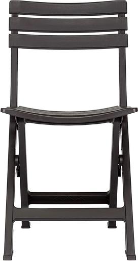 Стул садовый Domfy Garden Chair пластик (компл.:2шт) коричневый/темный шоколад (DOMFY GARDEN CHR/DBR) фото 2