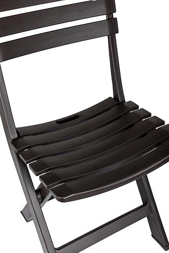 Стул садовый Domfy Garden Chair пластик (компл.:2шт) коричневый/темный шоколад (DOMFY GARDEN CHR/DBR) фото 7