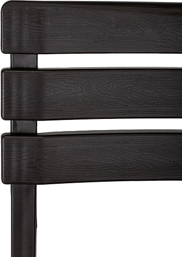 Стул садовый Domfy Garden Chair пластик (компл.:2шт) коричневый/темный шоколад (DOMFY GARDEN CHR/DBR) фото 8