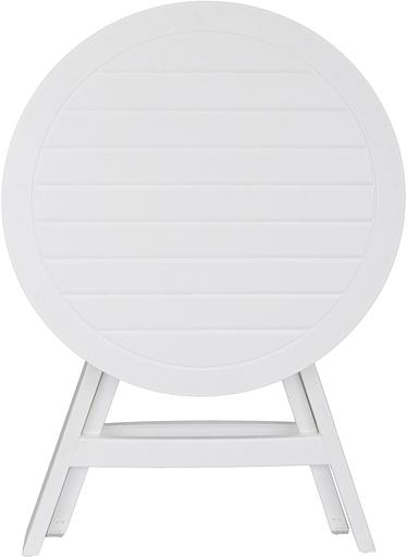 Стол садовый Domfy Garden Table пластик (компл.:1шт) белый (DOMFY GARDEN TBL/WH) фото 4