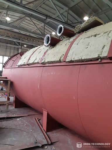 Резервуар РГСп 75 м³ с утеплением фото 1