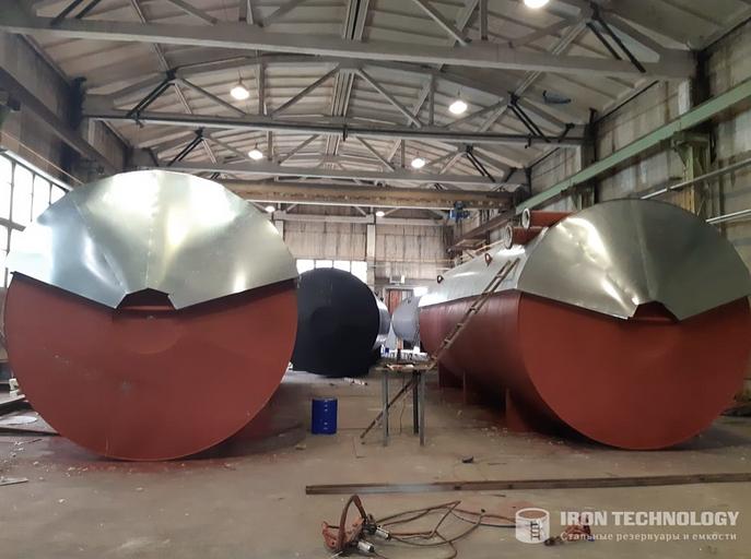 Резервуар РГСп 75 м³ с утеплением фото 2