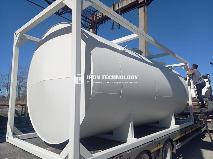 Резервуар 20 м³ с транспортной рамой фото 3