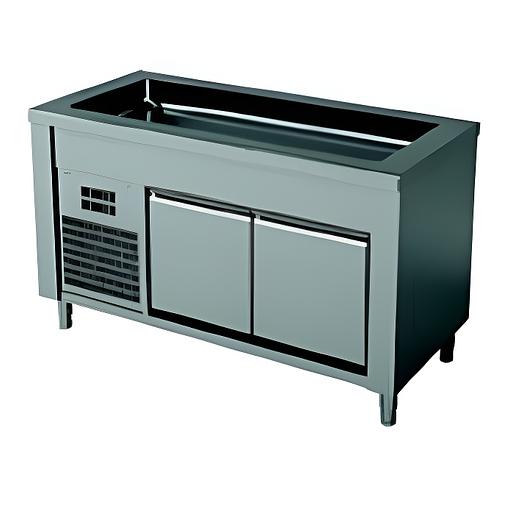 Стол с охлаждаемой поверхностью и шкафом OL8EGPR15 OLIS 800 серия фото 1