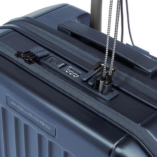 Чемодан Piquadro PQ LIGHT BV6552PQL/BLUO 40x41x23см поликарбонат синий матов. фото 5