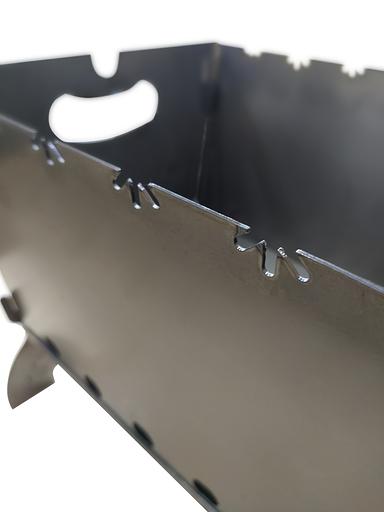 Мангал разборный «Трэвел» 1 мм с усилением ОПТ фото 2