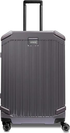 Чемодан Piquadro POP BV4427POP/GR 46x69x27см 67л. 4.43кг. поликарбонат/алюм. серый глянц. фото 1