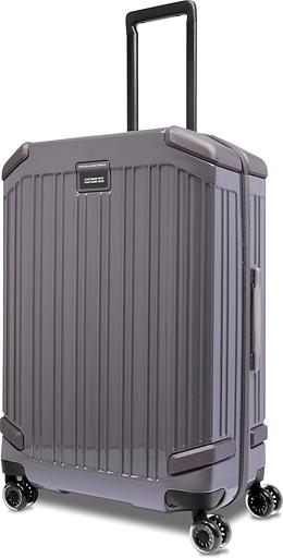 Чемодан Piquadro POP BV4427POP/GR 46x69x27см 67л. 4.43кг. поликарбонат/алюм. серый глянц. фото 2