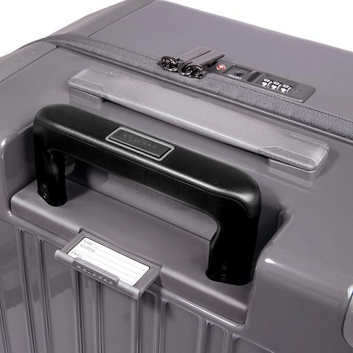 Чемодан Piquadro POP BV4427POP/GR 46x69x27см 67л. 4.43кг. поликарбонат/алюм. серый глянц. фото 4