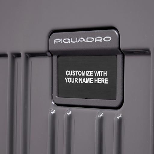 Чемодан Piquadro POP BV4427POP/GR 46x69x27см 67л. 4.43кг. поликарбонат/алюм. серый глянц. фото 6