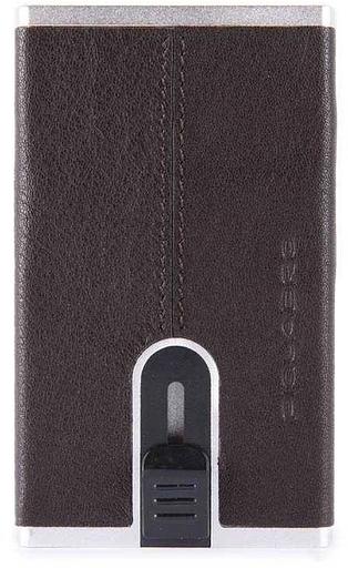 Чехол для кредитных карт Piquadro Black Square PP4825B3R/TM коричневый натур.кожа фото 1