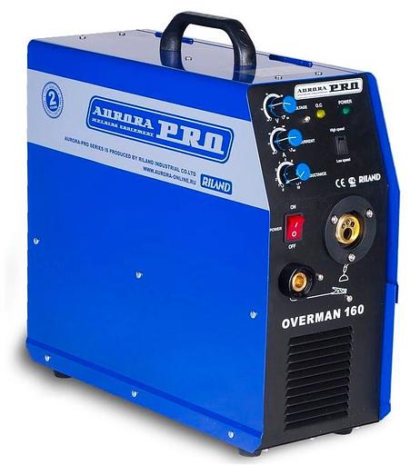 Сварочный аппарат Aurora Pro OVERMAN 160 Mosfet инвертор MIG-MAG 5.7кВт фото 2