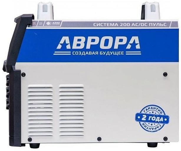 Сварочный аппарат Аврора Система 200 AC/DC ПУЛЬС инвертор ММА 5.2кВт фото 4