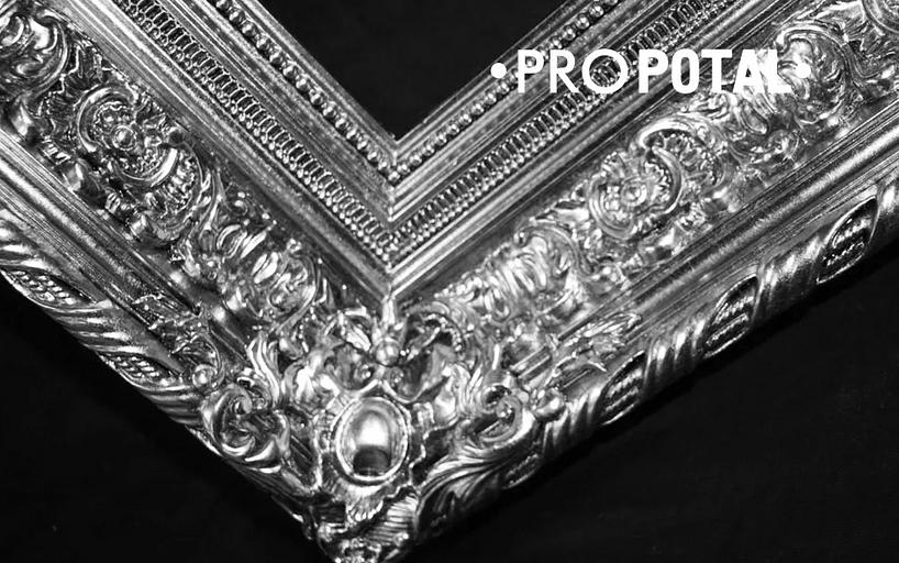 Поталь Propotal «Серебряный дождь» 100 листов ОПТ фото 2