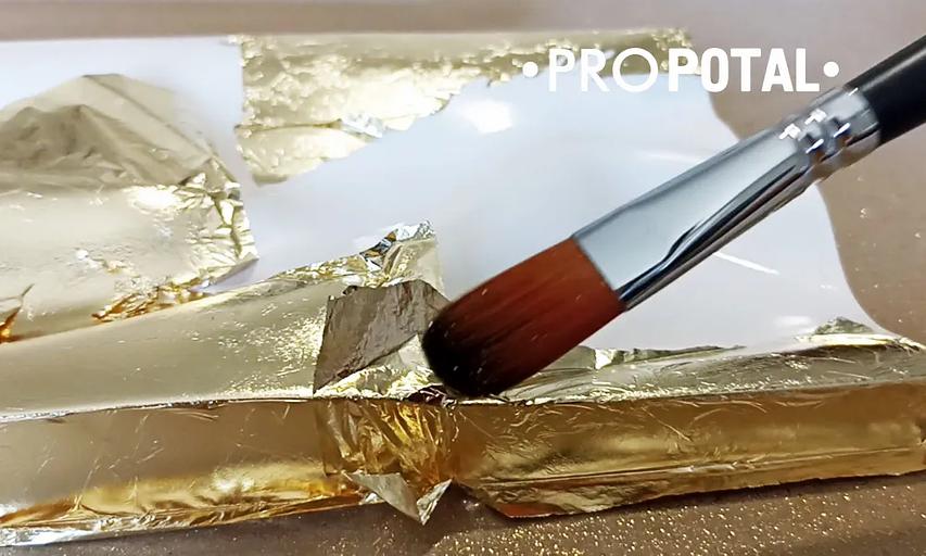 Поталь Propotal «Серебряный дождь» 100 листов ОПТ фото 8
