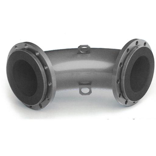 Гуммированный отвод для трубопровода фото 1