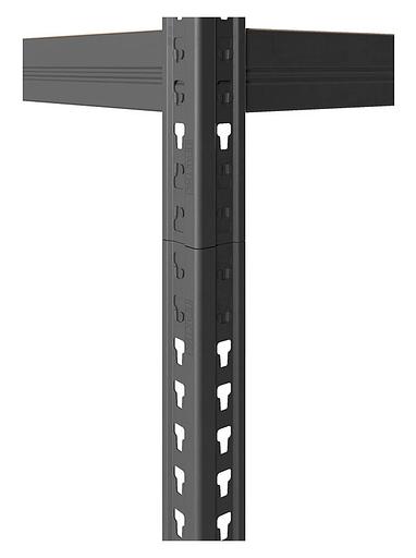Стеллаж Практик SBL 180KD пол.:5 разборная 1803x900x450мм антрацит (S24499373409) фото 4