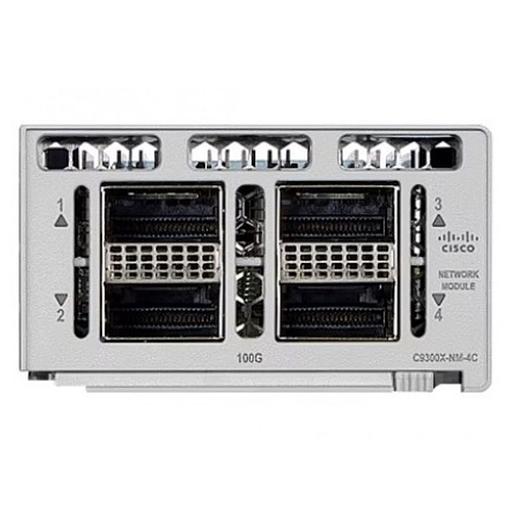 Модуль интерфейсный CISCO Catalyst 9300X 4x 100G/40G Network Uplink Module (QSFP+/QSFP28), C9300X-NM-4C фото 1
