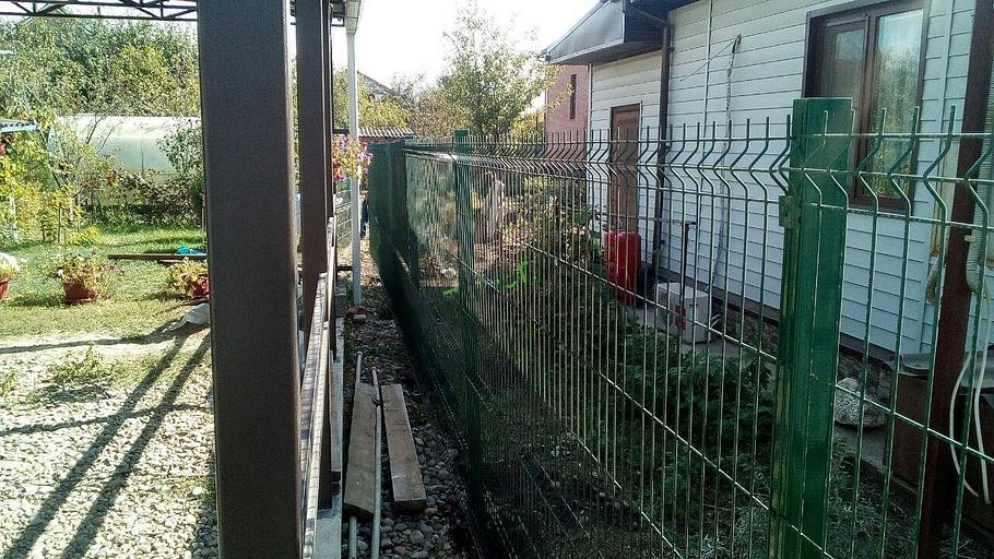 Забор 3Д, еврозабор 1730×2500 мм d 3 мм опт фото 3