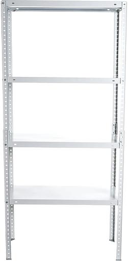 Стеллаж Практик MS Standart 160KD/70x30/4 пол.:4 разборная 1600x700x300мм серый (S24099023402) фото 3