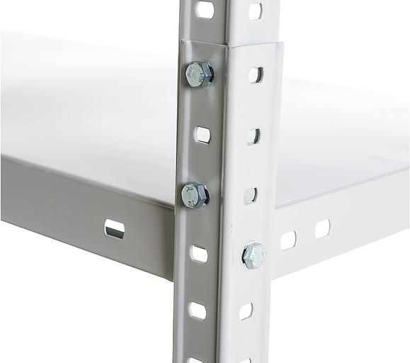 Стеллаж Практик MS Standart 160KD/70x30/4 пол.:4 разборная 1600x700x300мм серый (S24099023402) фото 4