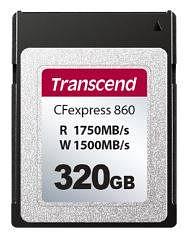 Флеш карта CFexpress Type B 320GB STranscend CFexpress 860 Type B 1500/1750 Mb/s фото 1