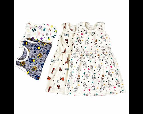 Платье солнышко (кулирка) ОПТ фото 1