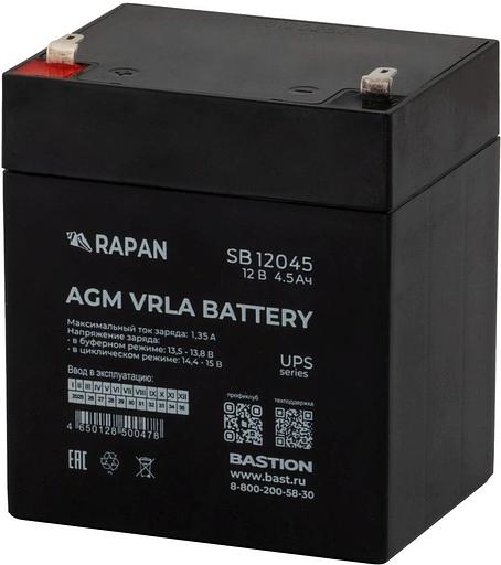 Батарея для ИБП Бастион RAPAN SB 12045 12В 4.5Ач фото 3