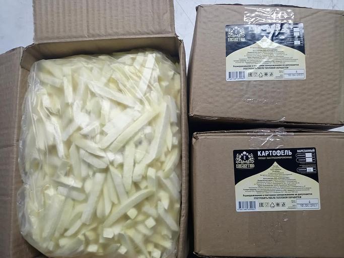 Замороженный картофель соломка (фри) опт фото 4