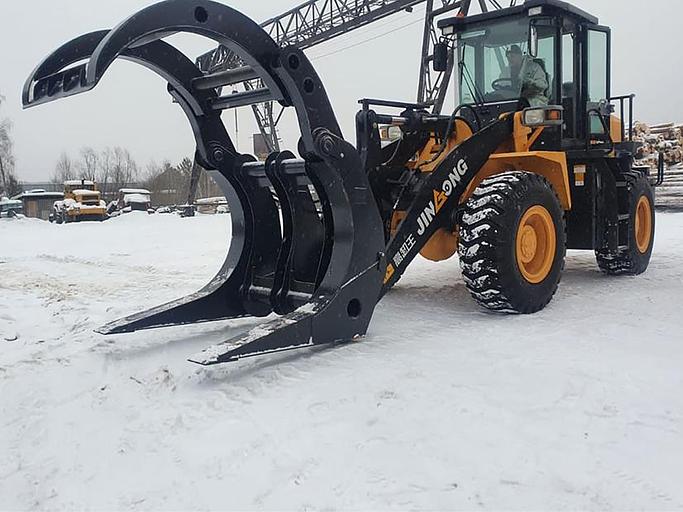 Фронтальный погрузчик JGM 738 фото 6