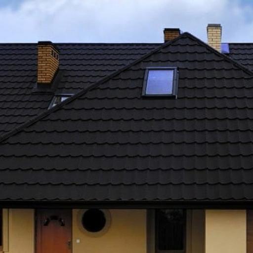 Металлочерепица МП «Ламонтерра» (Valori-20-DarkGrey-0.5) ОПТ фото 2