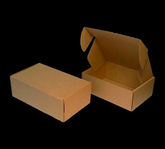 Гофрокоробка самосборная моноблок (240х170х85 мм) марка Т-24 опт фото 1