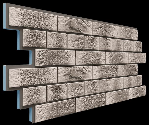 Панели для внутренней отделки с утеплителем «Венецианский кирпич» цвет «радос», опт фото 1