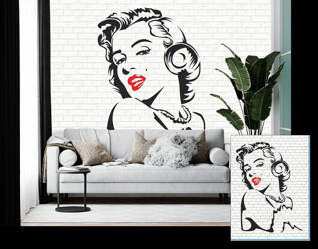 Декоративное панно с утеплителем «Монро», опт фото 1