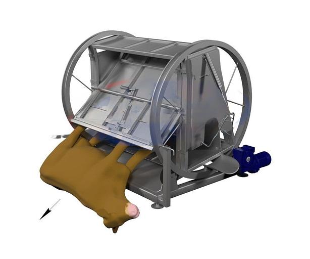 Бокс для оглушения скота поворотный фото 4