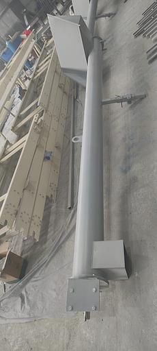 Шнековый конвейер (передвижной) на колесной раме фото 4