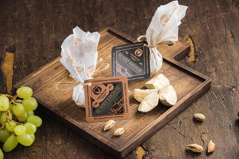 Экстратвёрдый сыр «Белпер Кнолле» в перце ОПТ фото 2