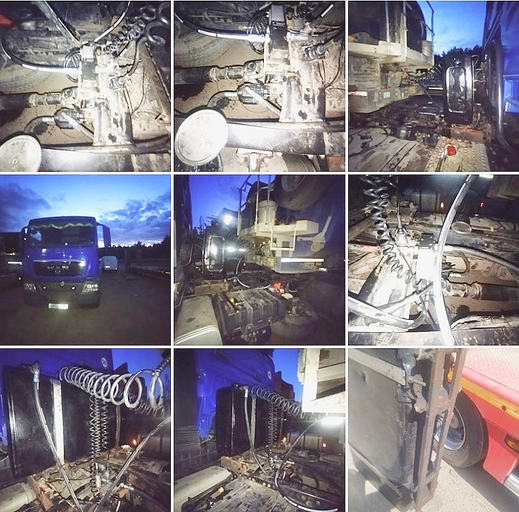 Услуга по гидрофикации тягачей DAF фото 8