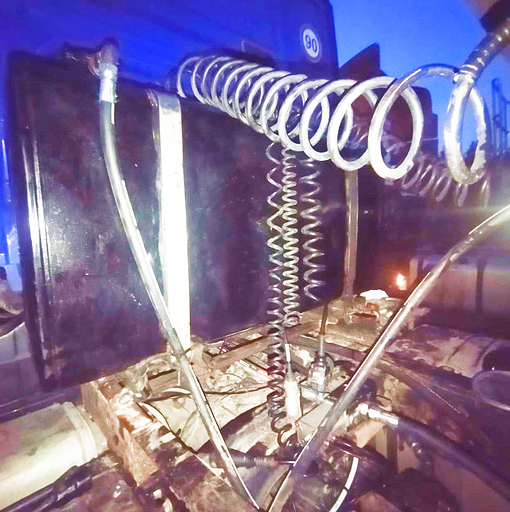 Услуга по гидрофикации тягачей Mercedes фото 9