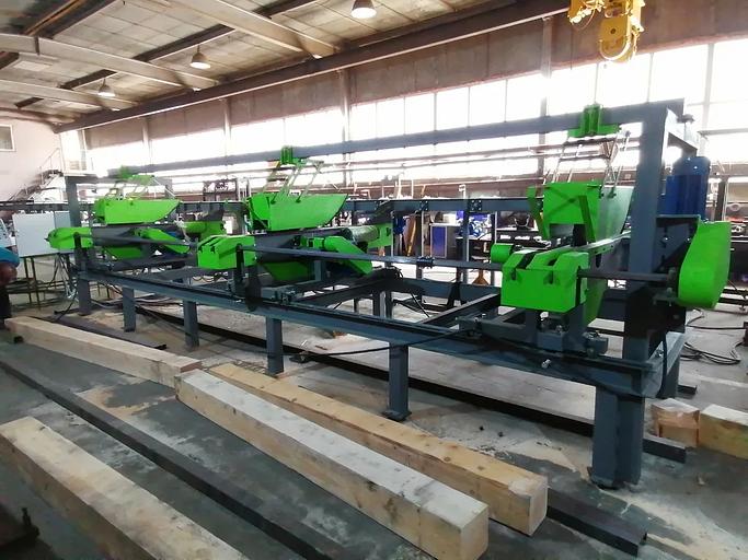 Станок мультиторцовка для бруса и лафета Диаком фото 2