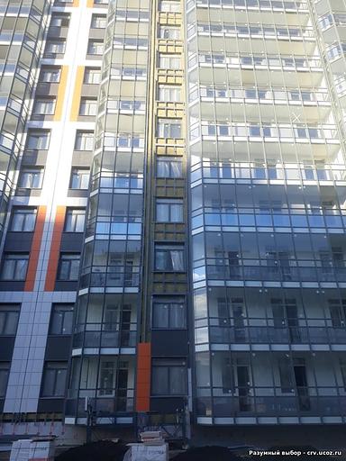 Услуга по монтажу вентилируемого фасада керамогранит в г. Санкт-Петербург и Ленинградской области фото 2