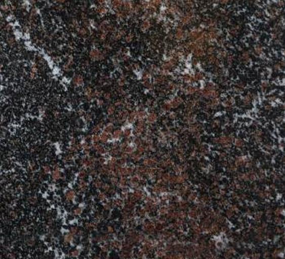 Гранитная плитка «Гранатовый Амфиболит» 600*300*30 термообработка ОПТ фото 1