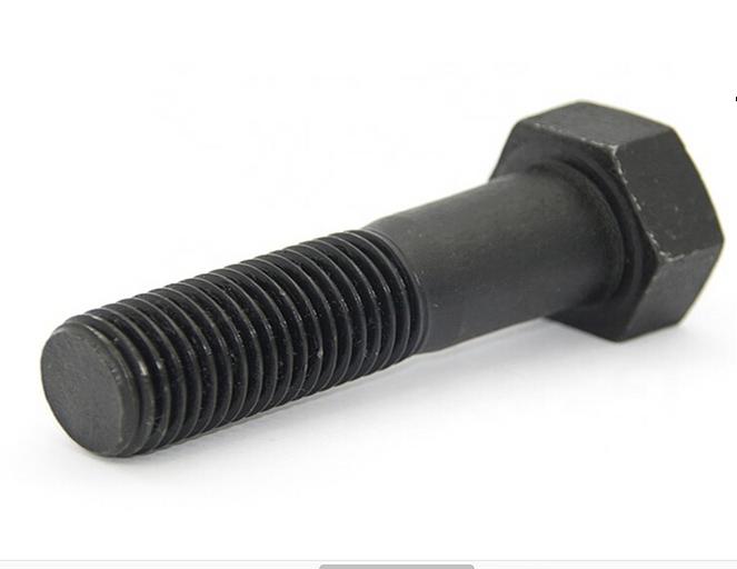 Болт черный, ГОСТ 7798 M16×50 класс прочности 8.8 фото 1