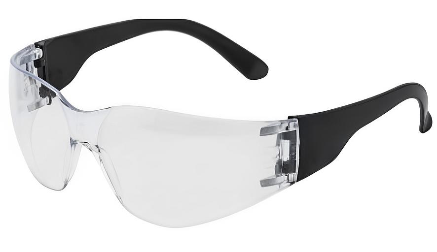 Очки защитные открытые, поликарбонатные, прозрачные ОЧК201 (0-13021), Россия, Опт фото 1