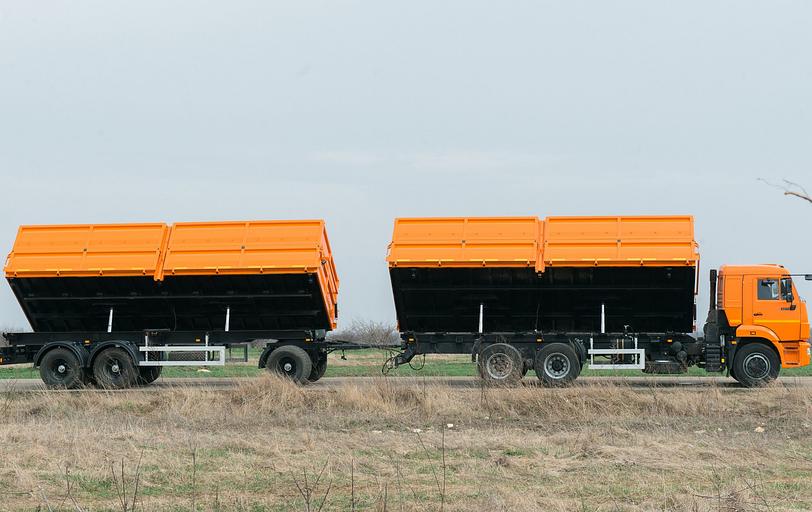 КАМАЗ зерновоз самосвальный фото 3