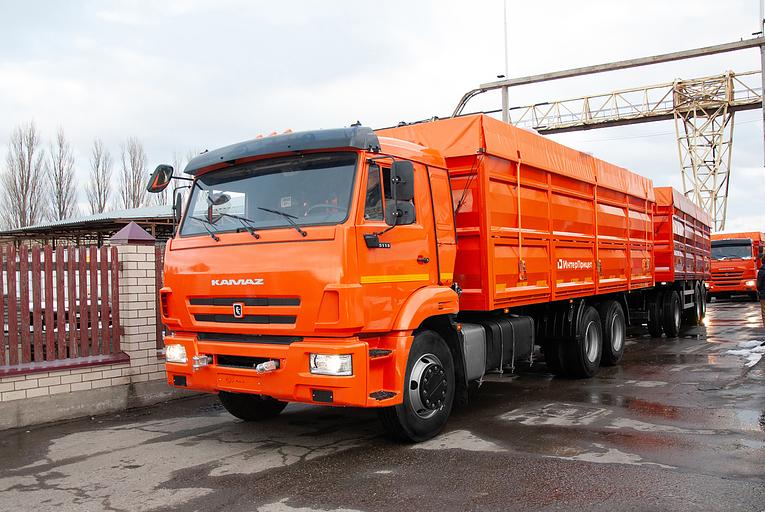 КАМАЗ зерновоз бортовой фото 1