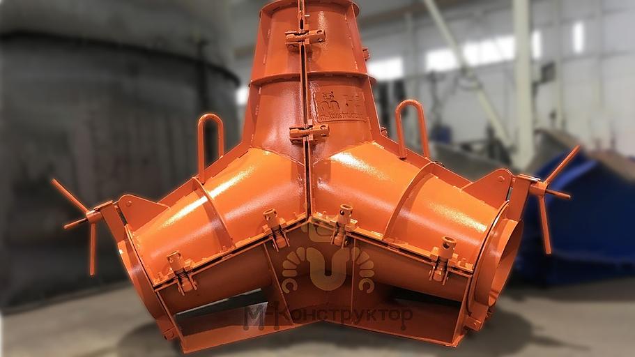 Металлоформы тетраподов фото 2