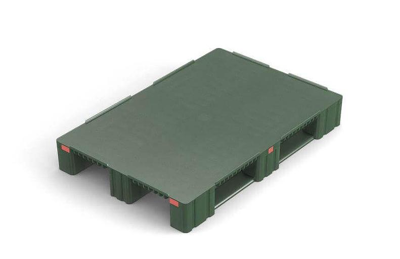 Пластиковые поддоны усиленный 1200х800 мм, Опт фото 1